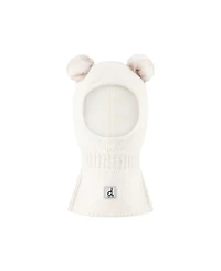 Deux par Deux Baby Unisex (0 - 24M) Knit Bear Balaclava