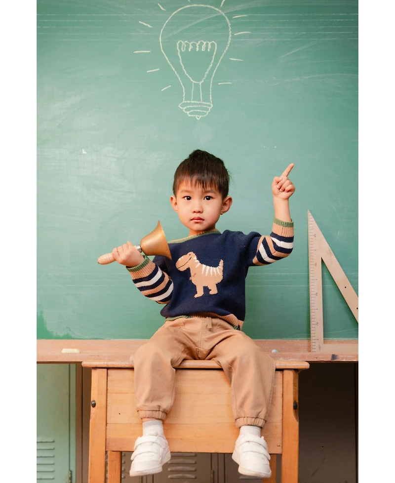Deux par Little and Big Boy (6Y - 8Y) Knit Sweater