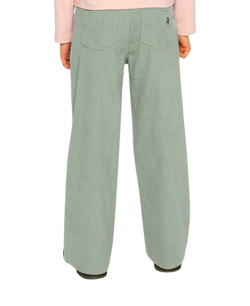 Deux par Toddler Girls (2T-5T) Stretch Corduroy Wide Leg Pants
