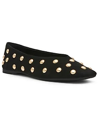 Dv Dolce Vita Women's Karma Studded Slip-On Flats
