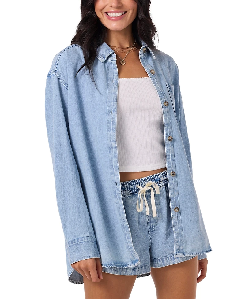 O'Neill Women's Oversized Denim Shacket