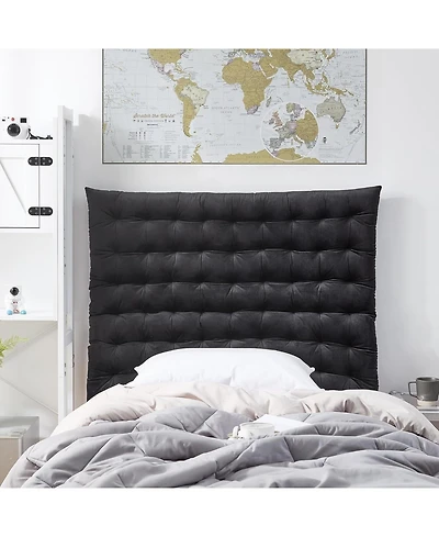 DormCo Rainha Cushion Tufted College Headboard