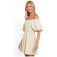 Petal and Pup Women's Tori Off Shoulder Mini Dress