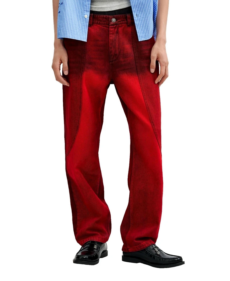 Desigual Men's Paneled denim pants