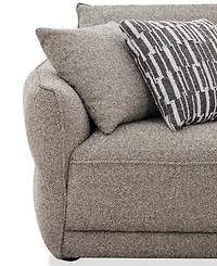 Evandro 7-Piece L-Shaped Sectional Sofa Set (Laf Chair. Raf Chair, 2 Armless Corner, Console), Macy's Exclusive