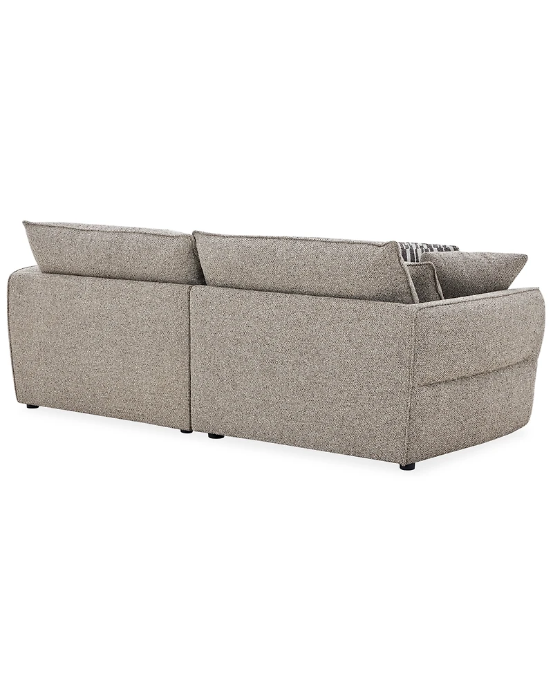 Evandro 2-Piece Fabric Sofa Set (Laf Chair, Raf Chair), Macy's Exclusive