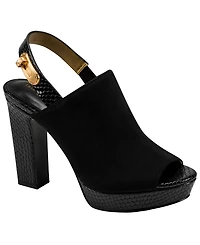 Donna Karan New York Women's Serenity Platform Slingback Sandals