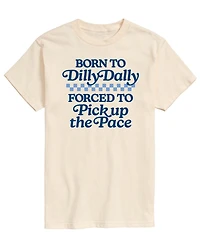 Airwaves Men's Born To Dilly Dally Short-Sleeve Graphic T-Shirt