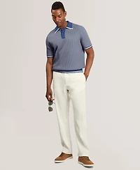 Ted Baker Men's Breame Masterfully Waffle Texture Regular-Fit Polo Shirt