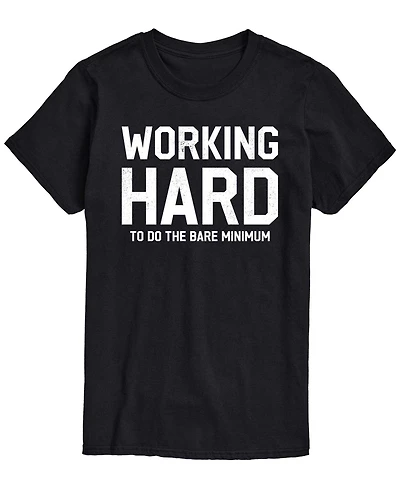 Airwaves Men's Working Hard Short-Sleeve Graphic T-Shirt
