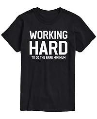 Airwaves Men's Working Hard Short-Sleeve Graphic T-Shirt
