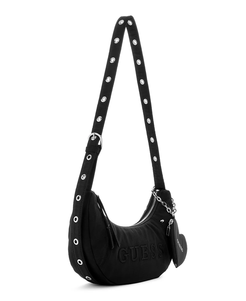 Guess Sasha Small Hobo Shoulder Handbag