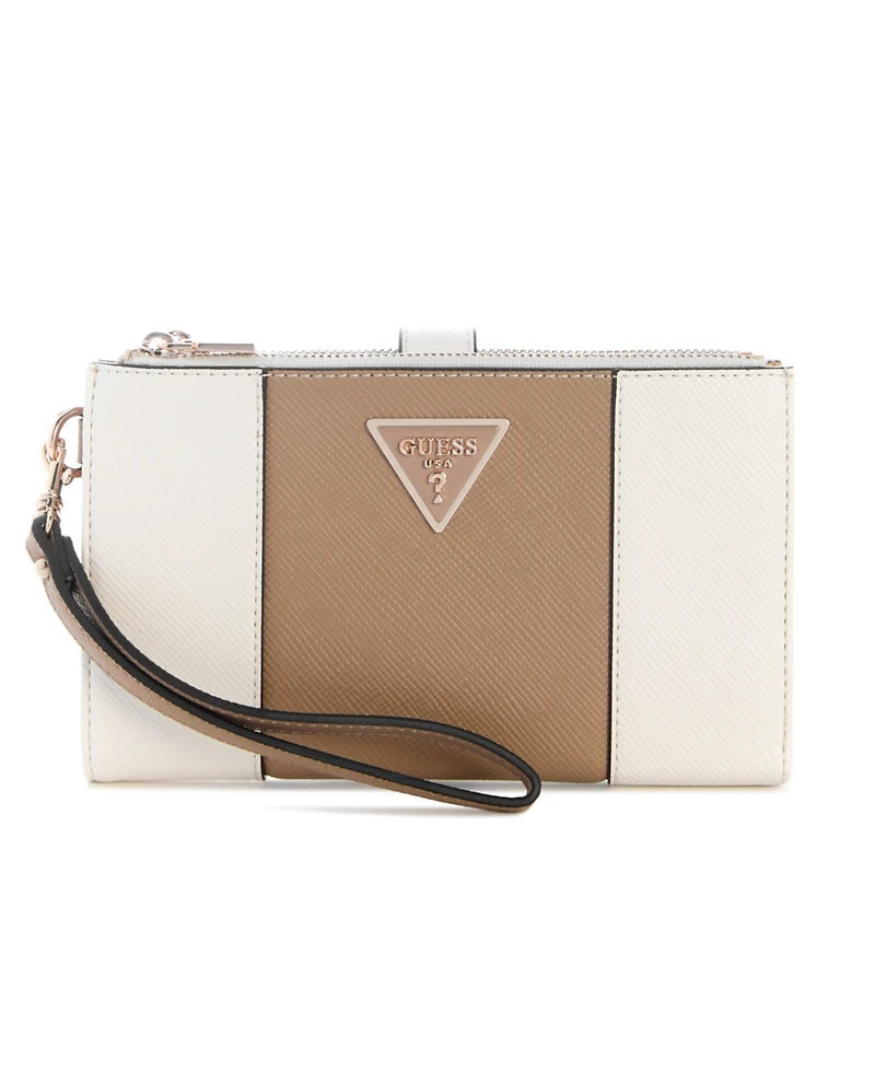 Guess Laurel Ii Zipper Organizer Bifold Wallet
