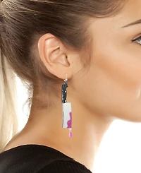 Betsey Johnson Faux-Stone Halloween Cleaver Drop Earrings