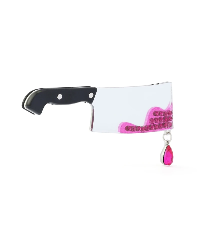 Betsey Johnson Faux-Stone Halloween Cleaver Brooch