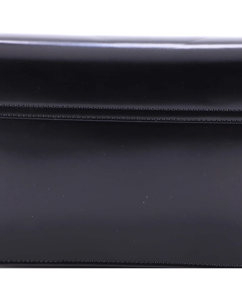 Pre-Owned Celine Trapeze Triomphe Shoulder Bag Smooth Calfskin