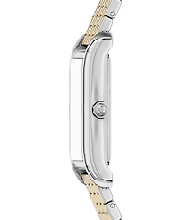 Tory Burch Women's Slim Eleanor Two-Tone Bracelet Watch 20mm