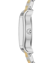 Tory Burch Women's Small Eleanor Curve Two-Tone Bracelet Watch 24mm