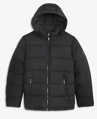 Dkny Men's Hooded Puffer Jacket