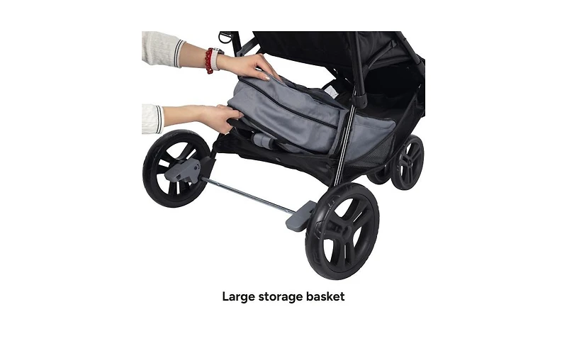 Baby Trend Kids Trend Venture 3-Wheel Stroller Travel System