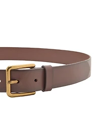Mango Men's Square Buckle Belt