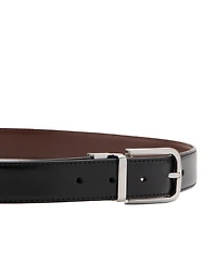 Mango Men's Reversible Suit Leather Belt