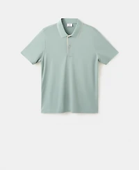 Mango Men's Slim-Fit Solid Polo Shirt