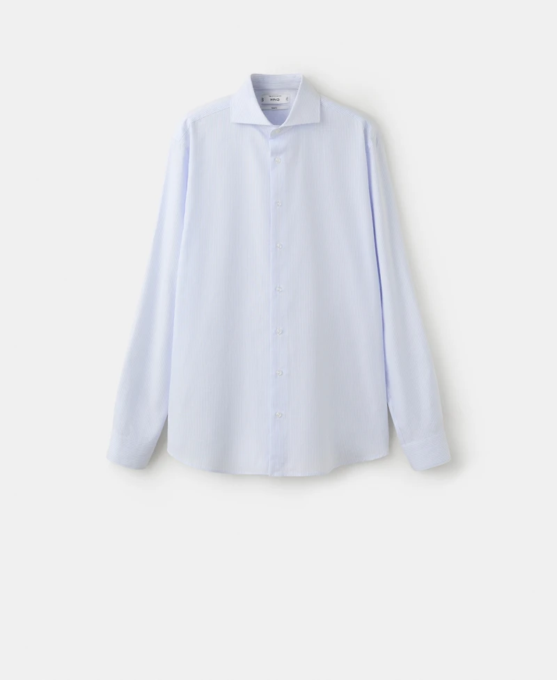 Mango Men's Cotton Slim Fit Shirt