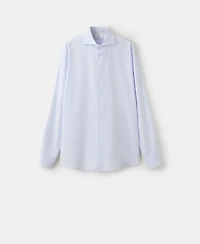 Mango Men's Cotton Slim Fit Shirt