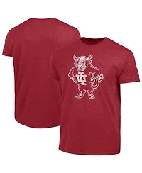 Champion Men's Crimson Indiana Hoosiers Triumph Tri-Blend T-Shirt