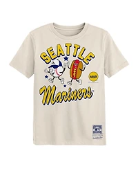 Mitchell & Ness Preschool Natural Seattle Mariners Snack T-Shirt