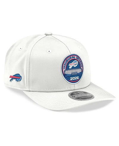 New Era Men's White Buffalo Bills Highmark Stadium Inaugural Season 9SEVENTY Adjustable Hat