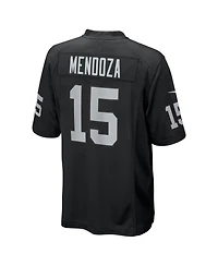 Nike Men's Black Las Vegas Raiders Fernando Mendoza 2026 Nfl Draft First Round Pick No. 1 Team Game Jersey