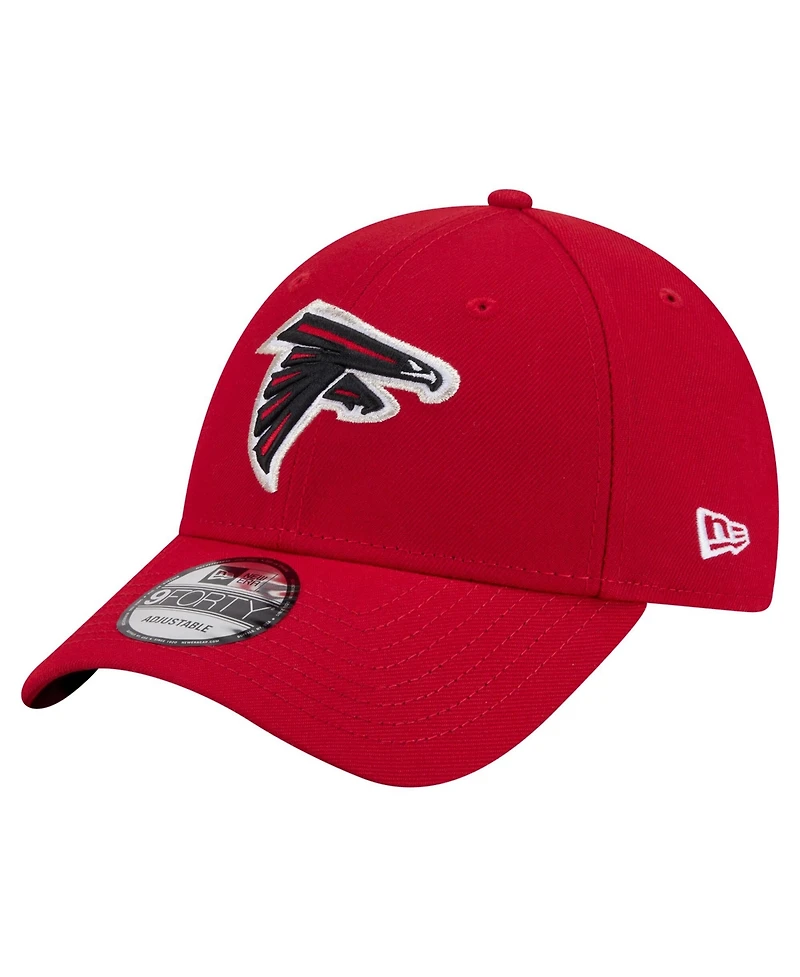 New Era Men's Red Atlanta Falcons Core Team 9FORTY Adjustable Hat