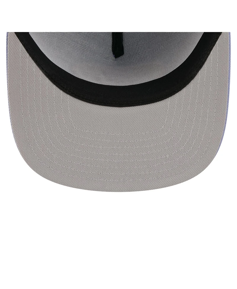 New Era Men's Lavender San Francisco 49ers Bloom A-Frame 9FIFTY Snapback Hat
