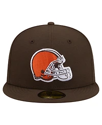 New Era Men's Brown Cleveland Browns 59FIFTY Fitted Hat