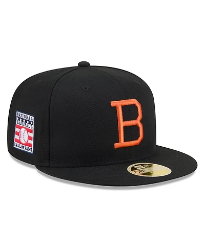 New Era Men's Black Baltimore Orioles 2026 Baseball Hall of Fame 59FIFTY Fitted Hat