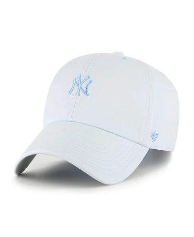 47 Brand Men's and Women's Light New York Yankees Pastel Clean Up Adjustable Hat