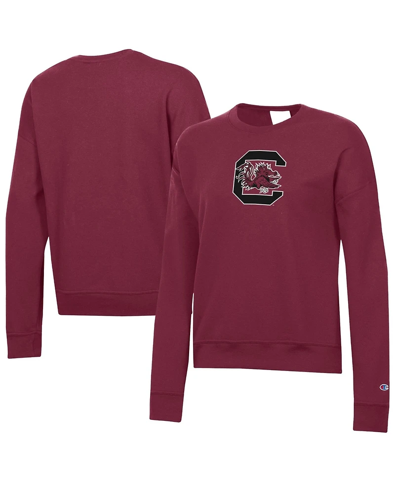 Champion Women's Garnet South Carolina Gamecocks Powerblend Sweatshirt