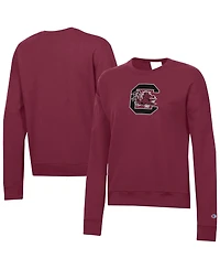 Champion Women's Garnet South Carolina Gamecocks Powerblend Sweatshirt