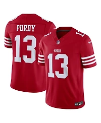 Nike Men's Brock Purdy Scarlet San Francisco 49ers Vapor F.u.s.e. Stitched Limited Jersey