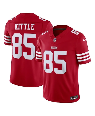 Nike Men's George Kittle Scarlet San Francisco 49ers Vapor F.u.s.e. Stitched Limited Jersey