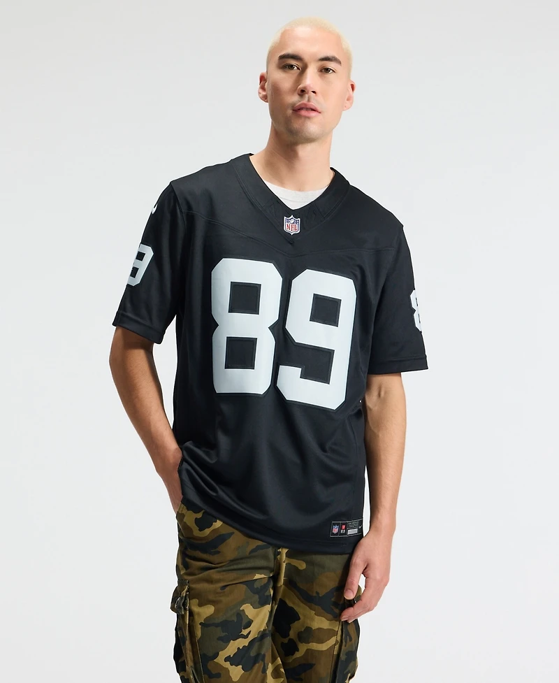Nike Men's Brock Bowers Black Las Vegas Raiders Vapor F.u.s.e. Stitched Limited Jersey