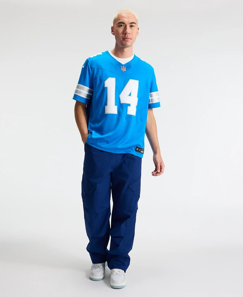 Nike Men's Amon-Ra St. Brown Blue Detroit Lions Vapor F.u.s.e. Stitched Limited Jersey
