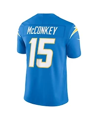 Nike Men's Ladd McConkey Powder Blue Los Angeles Chargers Vapor F.u.s.e. Stitched Limited Jersey
