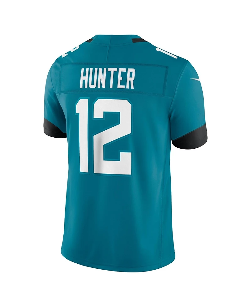 Nike Men's Travis Hunter Teal Jacksonville Jaguars Vapor F.u.s.e. Stitched Limited Jersey