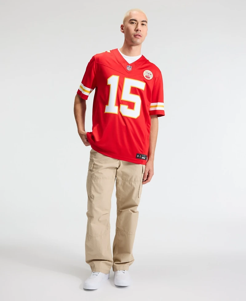 Nike Men's Patrick Mahomes Red Kansas City Chiefs Vapor F.u.s.e. Stitched Limited Jersey