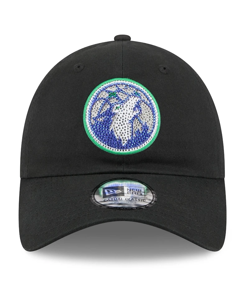 New Era Men's Black Minnesota Timberwolves 2026 Nba Draft Casual Classic Adjustable Hat