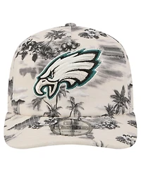 New Era Men's White Philadelphia Eagles Tropics 19TWENTY Adjustable Hat