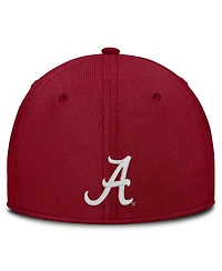 Nike Men's Crimson Alabama Tide Rise On-Field SwooshFlex Dri-fit Flex Hat